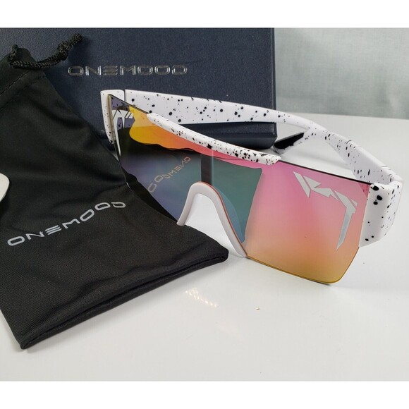 One Mood - Polarized Sports Sunglasses For Cycling, Fishing Windproof - NIB - Picture 4 of 16
